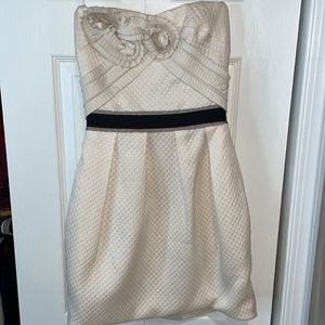 BCBG Maxazria Mini White Dress
